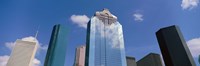 Downtown Office Buildings Houston Texas USA