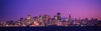 San Francisco, California (night) Fine Art Print