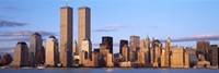 Skyline with World Trade Center Fine Art Print
