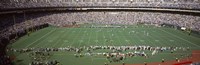 Football Game at Veterans Stadium, Philadelphia, Pennsylvania Fine Art Print