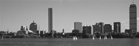 MIT Sailboats, Charles River, Boston, Massachusetts, USA Fine Art Print