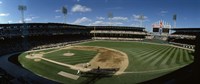 High angle view of a baseball match in progress, U.S. Cellular Field, Chicago, Cook County, Illinois, USA Fine Art Print