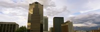Buildings in a city with mountains in the background, Tucson, Arizona, USA by Panoramic Images - 27" x 9" - $28.99