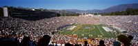 Spectators watching a football match, Rose Bowl Stadium, Pasadena, City of Los Angeles, Los Angeles County, California, USA Fine Art Print
