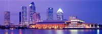 Building at the waterfront, Tampa, Florida, USA by Panoramic Images - 27" x 9"