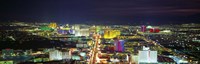 Skyline, Las Vegas, Nevada, USA by Panoramic Images - 27" x 9"
