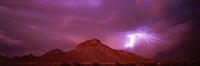 Storm over Tucson AZ Fine Art Print