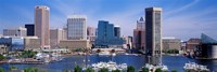 Inner Harbor Federal Hill Skyline Baltimore MD Fine Art Print