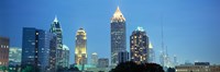 Skyline Atlanta GA USA Fine Art Print