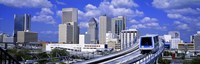 Metro Mover Shuttle Miami, Florida, USA Fine Art Print