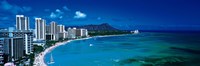 Waikiki Beach Honolulu Oahu HI USA Fine Art Print