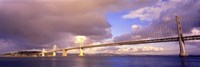 Oakland Bay Bridge San Francisco California USA Fine Art Print