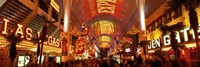 Fremont Street Experience Las Vegas (horizontal) Fine Art Print