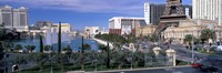 Sunny Day on the Strip in Las Vegas Fine Art Print