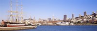 San Francisco and Harbor by Panoramic Images - 27" x 9"