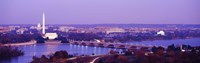 Washington DC from the Water by Panoramic Images - 27" x 9"
