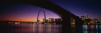Bridge in St. Louis MO Fine Art Print