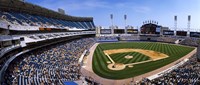 High angle view of a baseball stadium, U.S. Cellular Field, Chicago, Cook County, Illinois, USA Fine Art Print