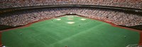 Baseball Game at Veterans Stadium, Philadelphia, Pennsylvania Fine Art Print
