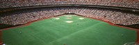 Baseball Game at Veterans Stadium, Philadelphia, Pennsylvania by Panoramic Images - 27" x 9"