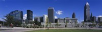 Buildings in Cleveland, Ohio Fine Art Print