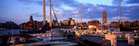 Boats in Buffalo, New York Fine Art Print
