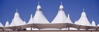 Roof of a terminal building at an airport, Denver International Airport, Denver, Colorado, USA Fine Art Print