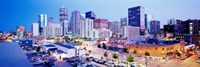 Denver at night, Colorado Fine Art Print