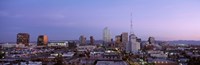 Aerial View Of The City At Dusk, Phoenix, Arizona, USA by Panoramic Images - 27" x 9" - $28.99