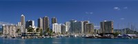 Honolulu, Hawaii Skyline Fine Art Print