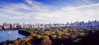 Manhattan from Central Park, New York City Fine Art Print