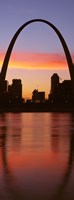 US, Missouri, St. Louis, Sunrise Fine Art Print