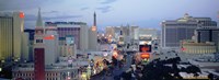 The Strip at Dusk, Las Vegas, Nevada Fine Art Print