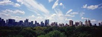 Skyscrapers In A City, Manhattan, NYC, New York City, New York State, USA Fine Art Print