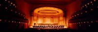 Performers on a stage, Carnegie Hall, New York City, New York state, USA Fine Art Print