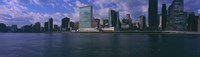 Skyscrapers at East River, New York Fine Art Print