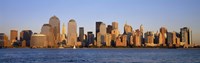 Daytime View of NYC from the Waterfront Fine Art Print