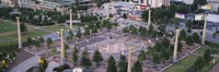 High angle view of a park, Centennial Olympic Park, Atlanta, Georgia, USA Fine Art Print