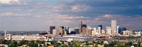 Skyline with Invesco Stadium, Denver, Colorado, USA Fine Art Print