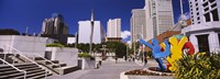 Skyscrapers in a city, Moscone Center, South of Market, San Francisco, California, USA Fine Art Print