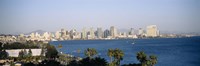 City at the waterfront, San Diego, San Diego Bay, California by Panoramic Images - 27" x 9" - $28.99