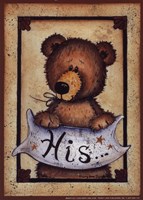 Bear Bottoms - His Fine Art Print