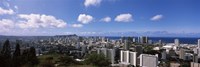 Honolulu City Skyline by Panoramic Images - 27" x 9"