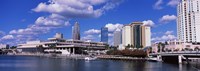 Buildings at the coast, Tampa, Hillsborough County, Florida, USA Fine Art Print