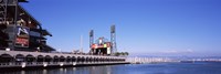 Baseball park at the waterfront, AT&T Park, San Francisco, California, USA Fine Art Print