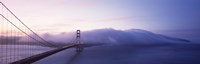 Bridge across the sea, Golden Gate Bridge, San Francisco, California, USA Fine Art Print
