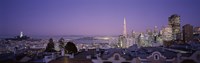 View of San Francisco from Nob Hill, California Fine Art Print