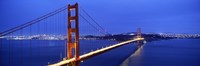 Golden Gate Bridge at Dusk, San Francisco, California Fine Art Print