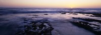 Waves in the sea, Children's Pool Beach, La Jolla Shores, La Jolla, San Diego, California, USA Fine Art Print