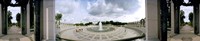 360 degree view of a war memorial, National World War II Memorial, Washington DC, USA by Panoramic Images - 27" x 9" - $28.99